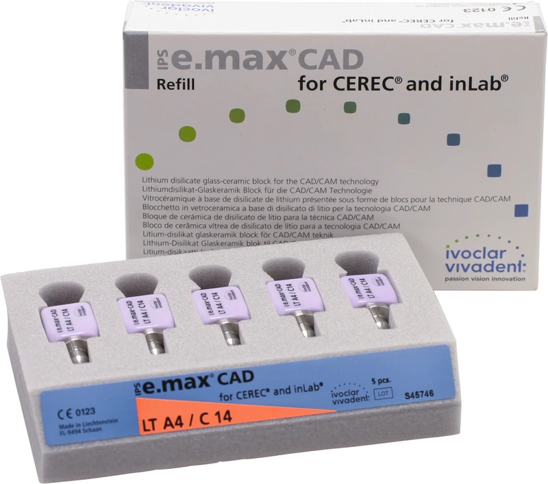 IPS e.max CAD for CEREC/inLab