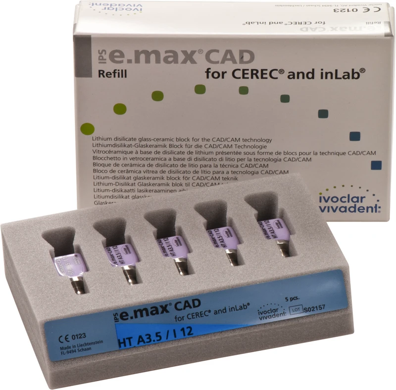 IPS e.max CAD for CEREC/inLab