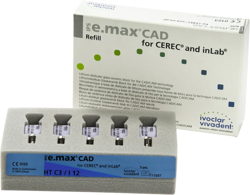 IPS e.max CAD for CEREC/inLab