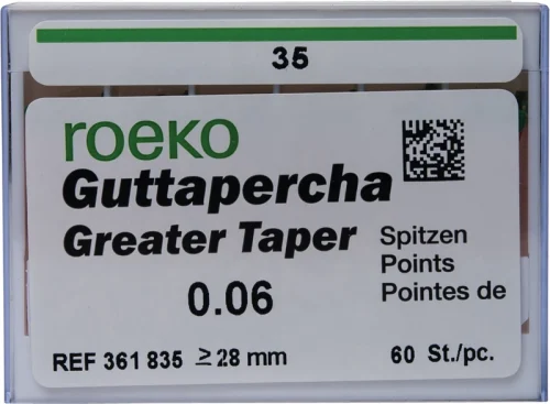Guttapercha Greater Taper