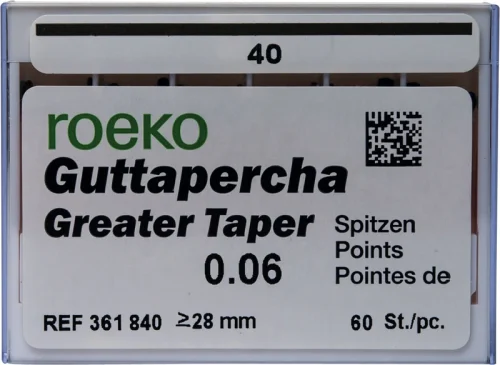 Guttapercha Greater Taper