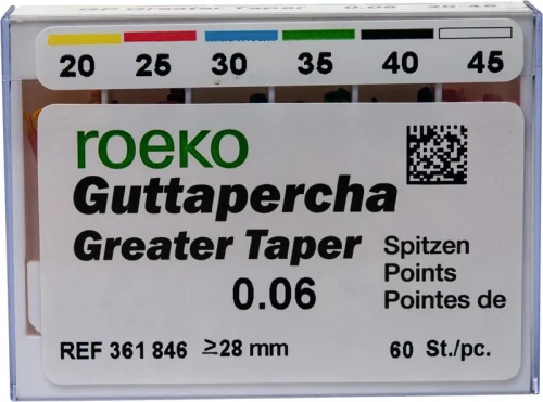 Guttapercha Greater Taper