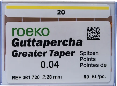 Guttapercha Greater Taper