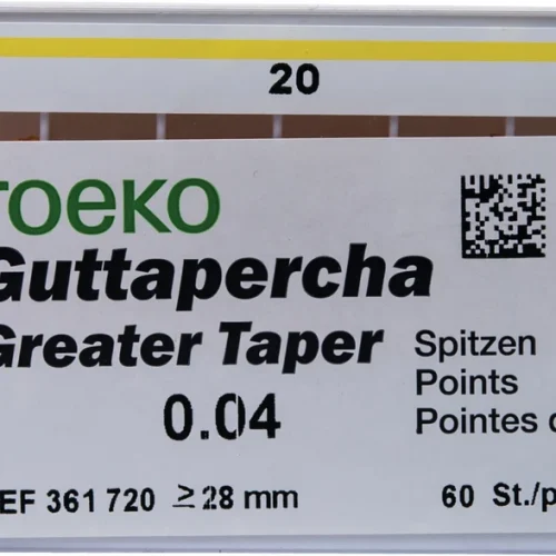 Guttapercha Greater Taper