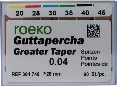 Guttapercha Greater Taper