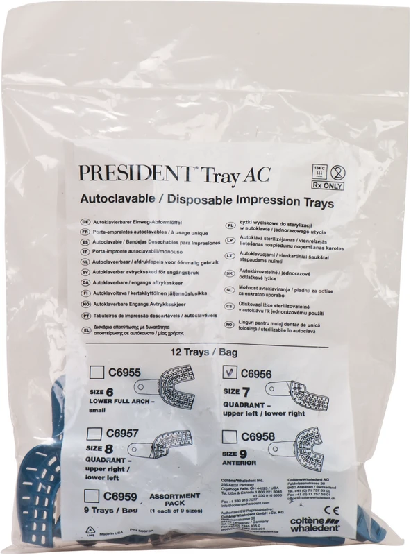 PRESIDENT® avtrykkskje AC