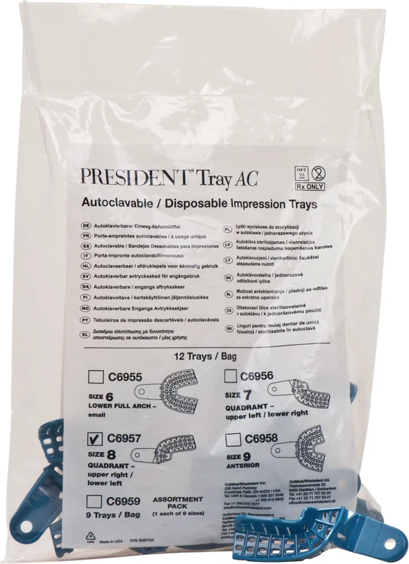 PRESIDENT® avtrykkskje AC