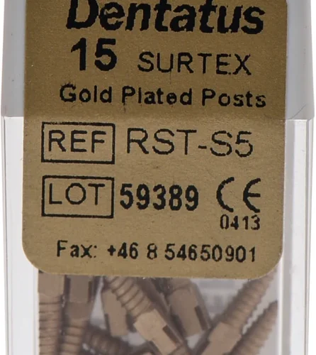 Classic Surtex forgylte rotstifter