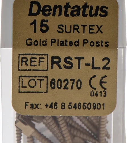 Classic Surtex forgylte rotstifter