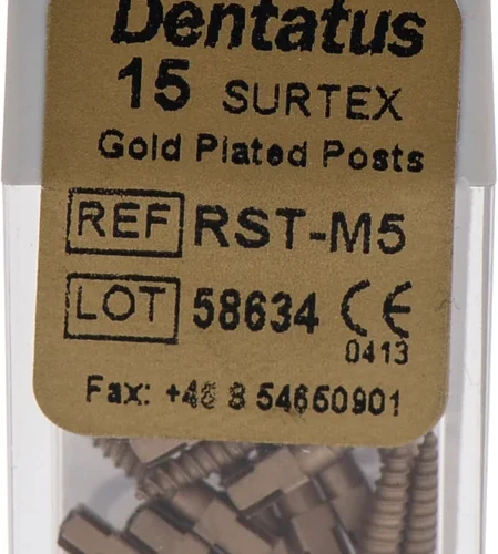 Classic Surtex forgylte rotstifter