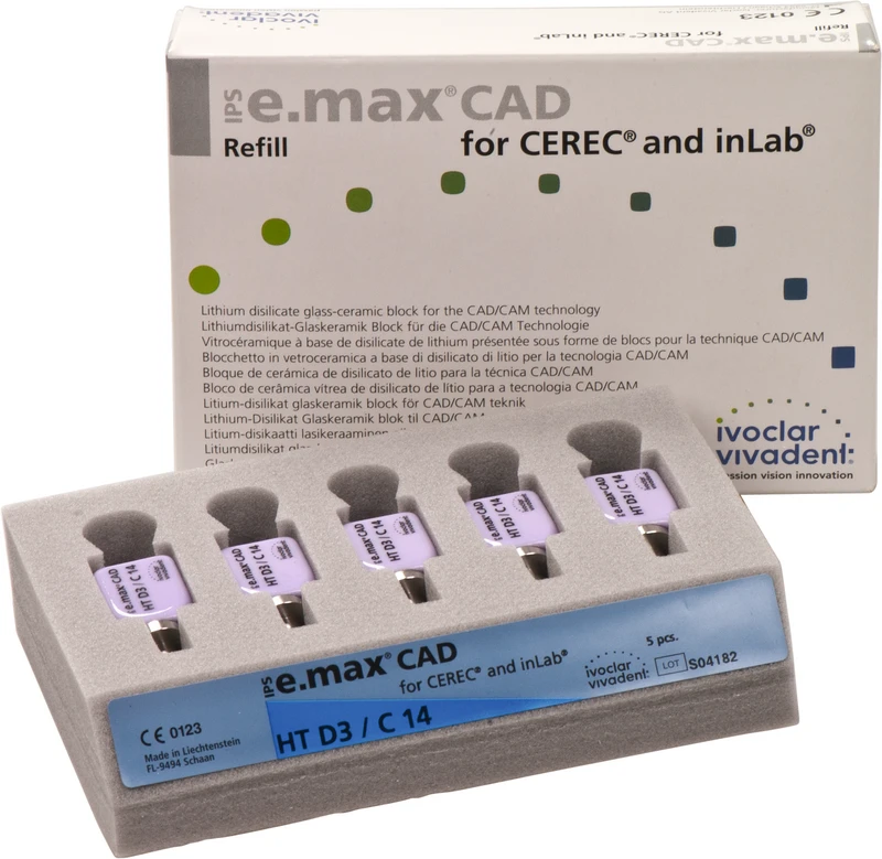 IPS e.max CAD for CEREC/inLab