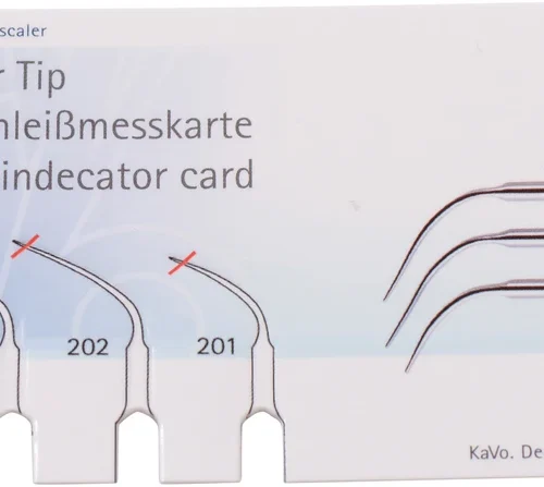 Scaler Tip slitasjemålekort