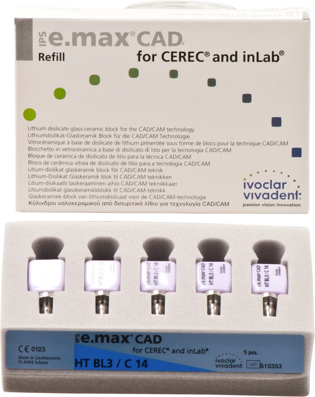 IPS e.max CAD for CEREC/inLab