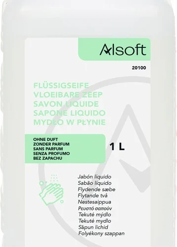 Alsoft flytende såpe