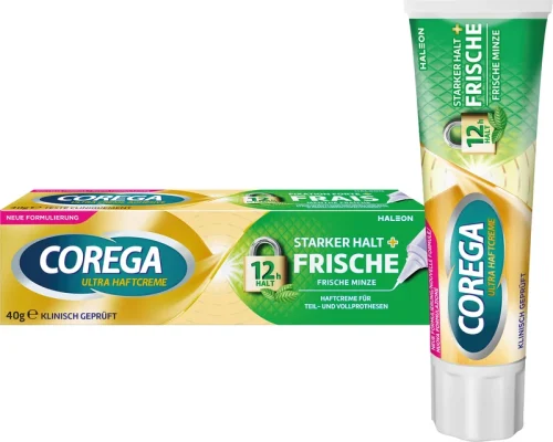 Corega Ultra selvklebende krem