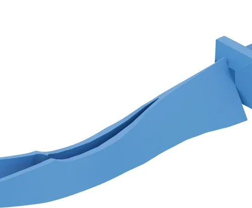 Quad-seksjonalt matrisesystem kiler