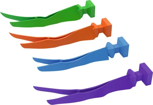 Quad-seksjonalt matrisesystem kiler