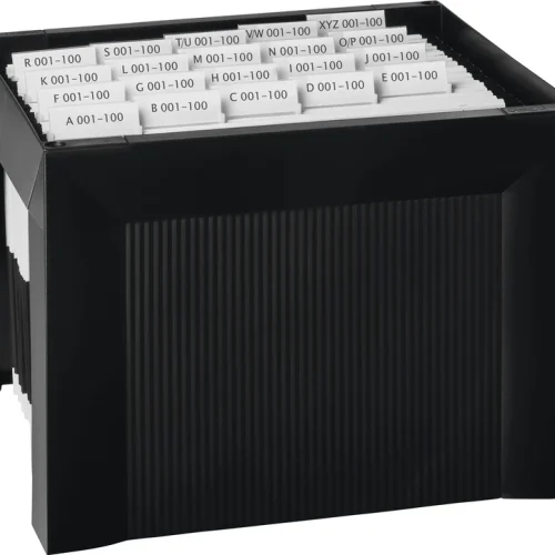 Kartotek A4 hengemappe-registratur