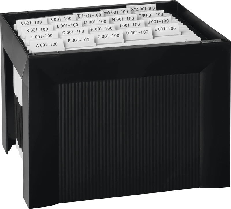 Kartotek A4 hengemappe-registratur