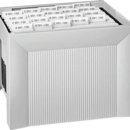 Kartotek A4 hengemappe-registratur