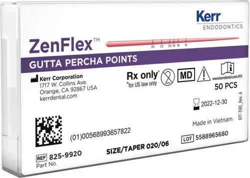 ZenFlex™ guttapercha-spisser