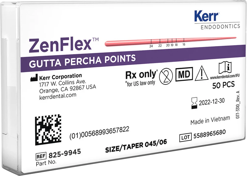 ZenFlex™ guttapercha-spisser