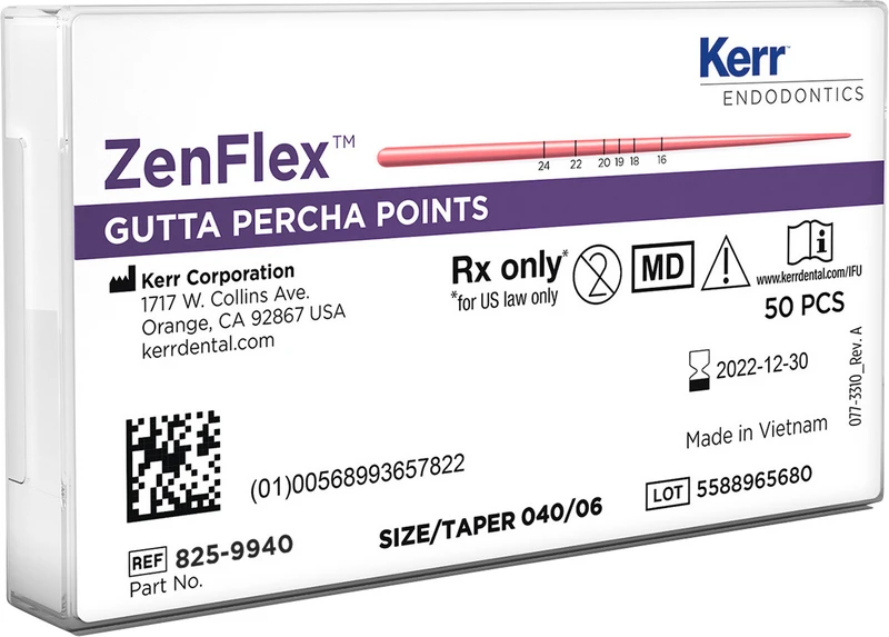 ZenFlex™ guttapercha-spisser