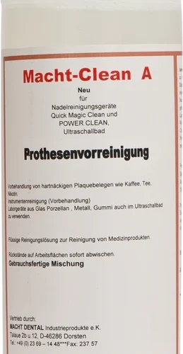 Macht Clean A proteserens