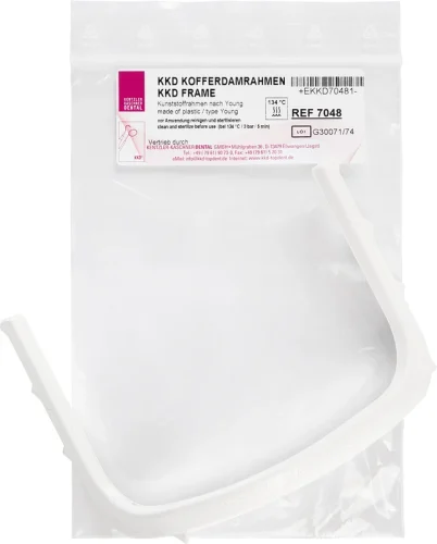 KKD® kofferdamramme etter Young, plast