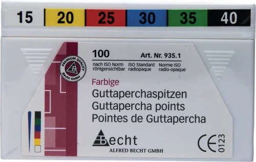 Guttaperchaspitzen farbig