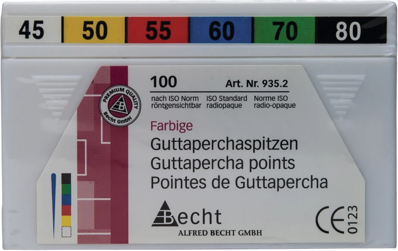 Guttaperchaspitzen farbig