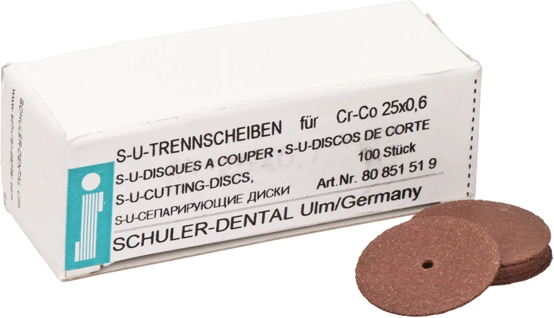 S-U-kappeskiver for edel- og NE-metaller