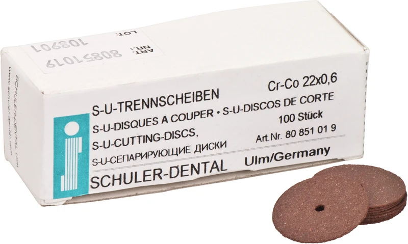 S-U-kappeskiver for edel- og NE-metaller