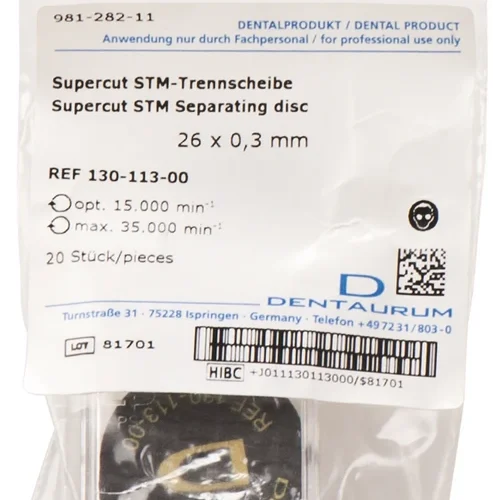 Supercut STM-skjæreskiver