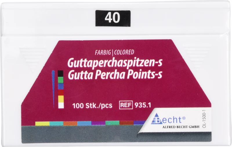 Guttaperchaspitzen farbig