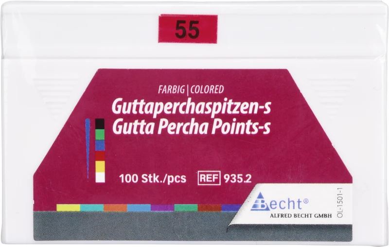 Guttaperchaspitzen farbig