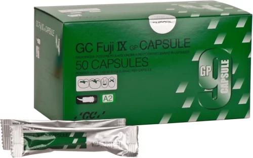 GC Fuji® IX GP, A2, 50 kapsler, normal herdende
