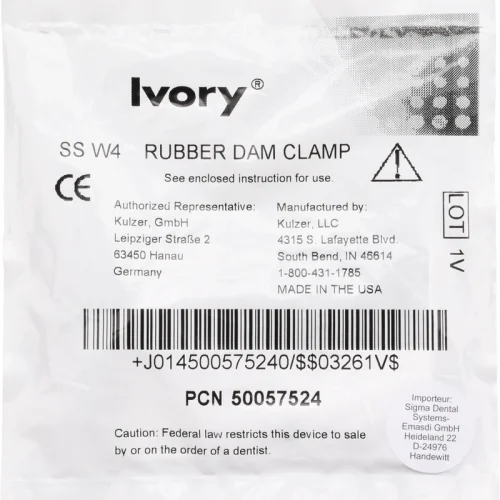 Rubber Dam Clamp