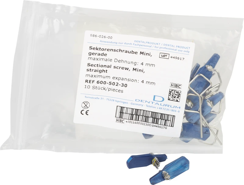 Sektor-skruer rustfritt stål