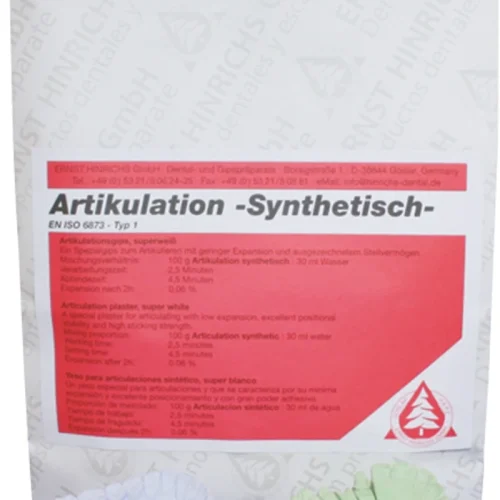 Artikulasjonsgips - syntetisk