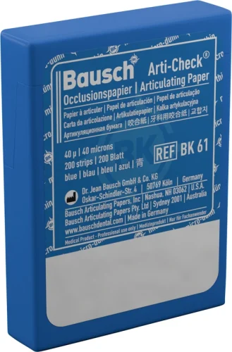 Okklusjonspapir Arti-Check® 40 µ
