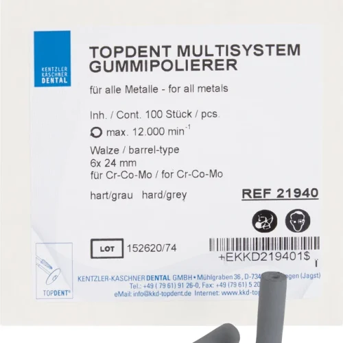 TOPDENT Multisystem-gummipolisher