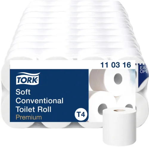 TORK® Premium små ruller toalettpapir, ekstra mykt