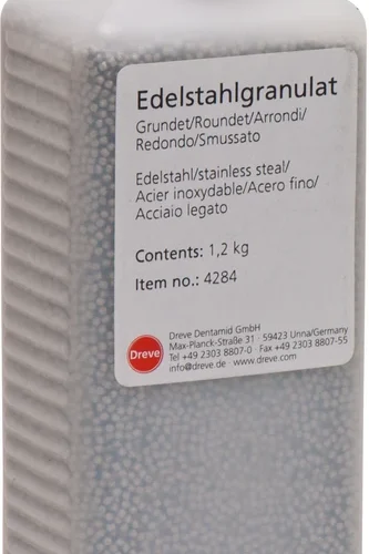 granulat av rustfritt stål