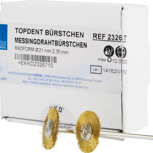 TOPDENT messingtrådbørste