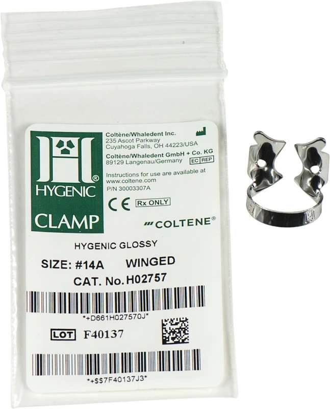 HYGENIC® kofferdamklemmer