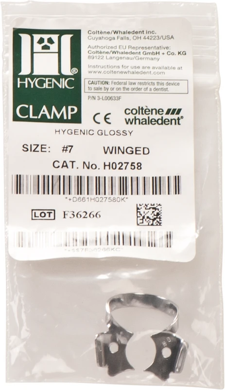 HYGENIC® kofferdamklemmer