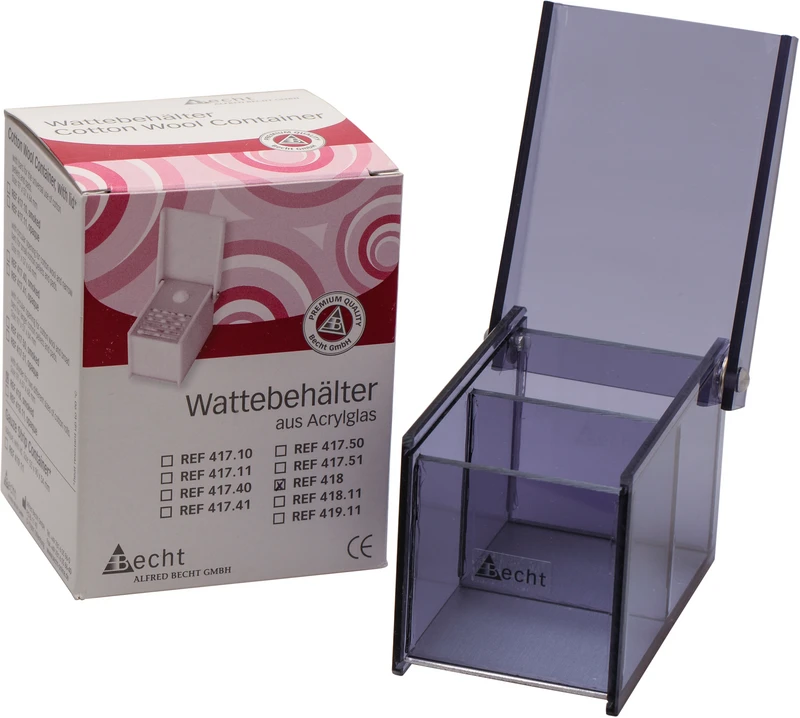 Bomull rullsbeholder med stang