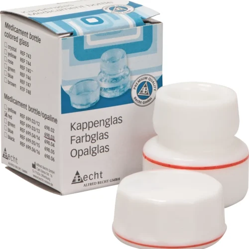 Kapselglass av Simplex-opalglass