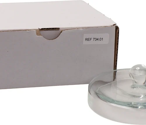 Glass-overleggsdeksel